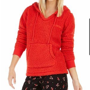 Jenni by Jennifer Moore Women's Faux Sherpa Hoddie